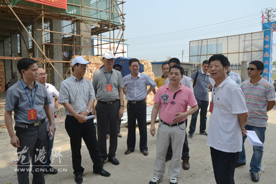 县政协主席杨成秋到我镇调研固定资产投资情况