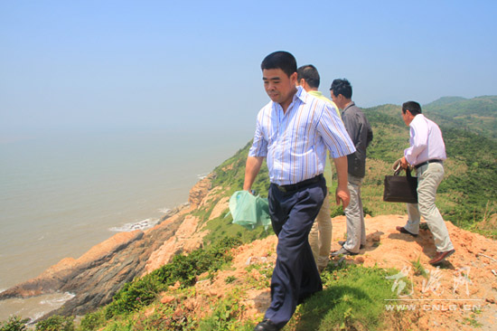 董庆华带队到渔寮草屿海岛调研