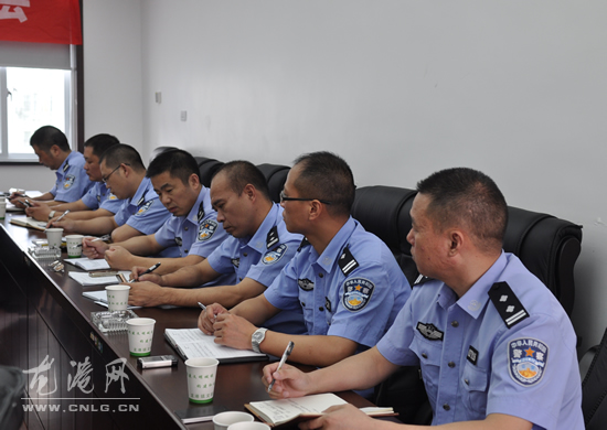 龙港镇召开县治安乱点热点工作推进会