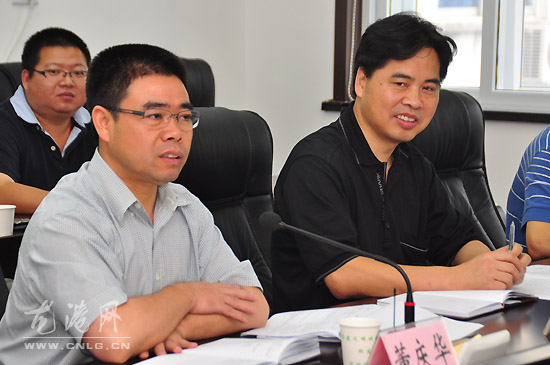 董庆华来龙港调研