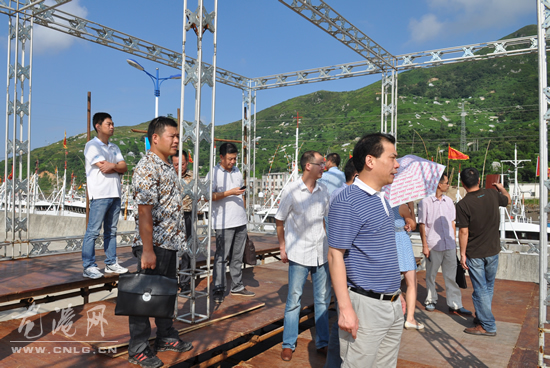王忠秀督查指导第十届龙港巴曹开渔节