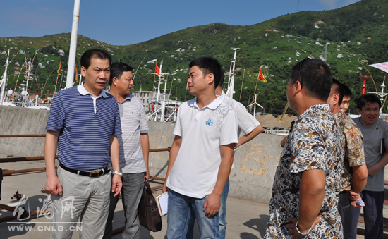 王忠秀督查指导第十届龙港巴曹开渔节