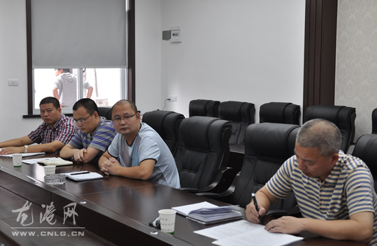 龙港镇召开220白沙输变电协调会