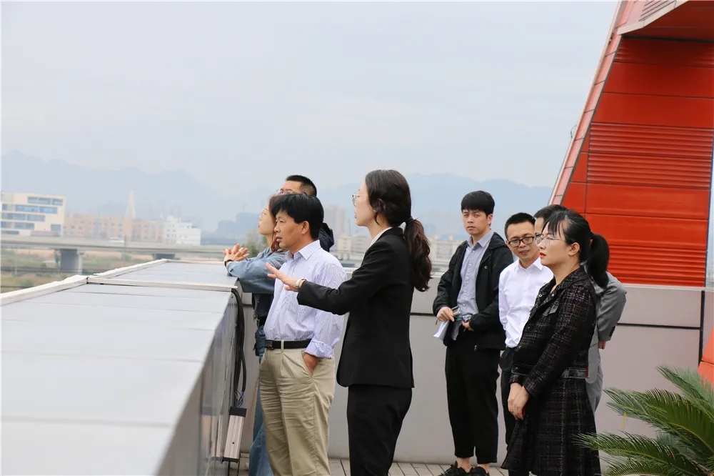 辽宁葫芦岛市委政研室调研组来龙港新城考察调研