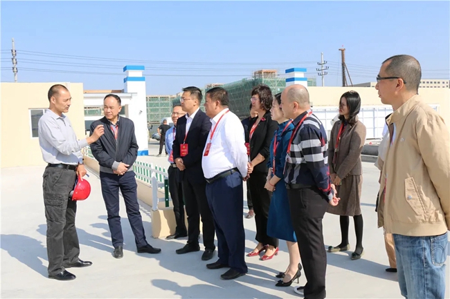 龙港市政协来龙港新城开展市重点工业、招商引资项目视察活动