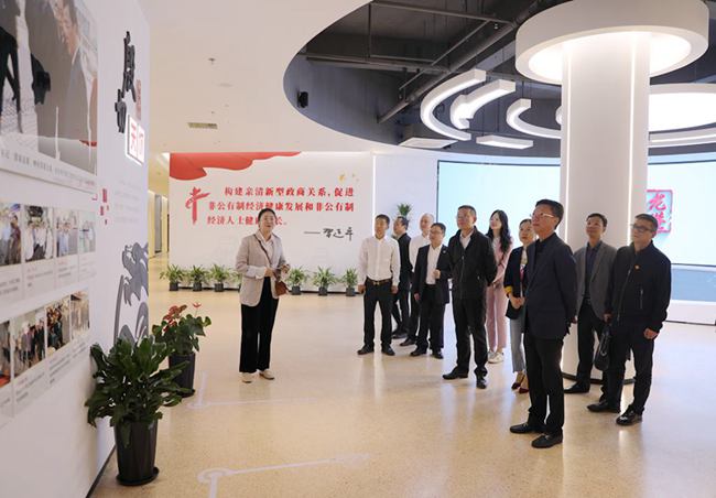 鹿城区政协来龙港开展考察交流工作