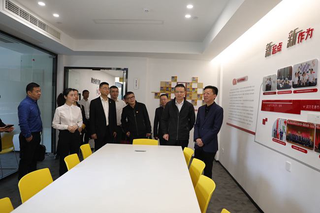 鹿城区政协来龙港开展考察交流工作