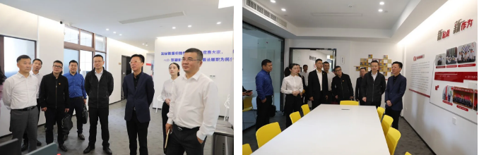 鹿城区政协来龙港开展考察交流工作