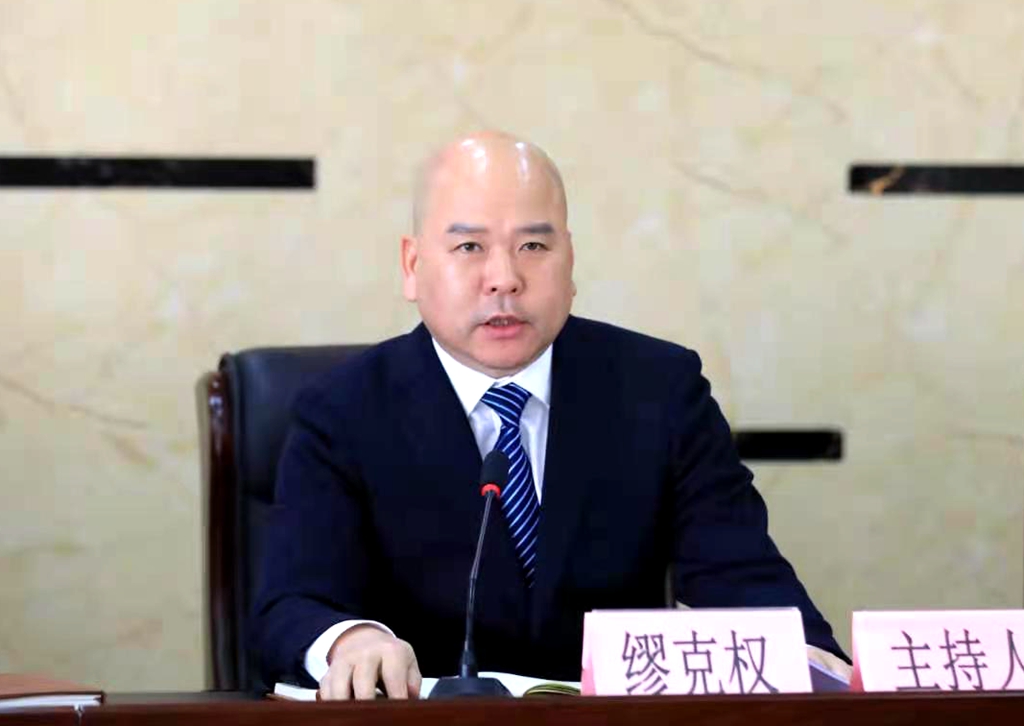 龙港市水务公司总经理缪克权