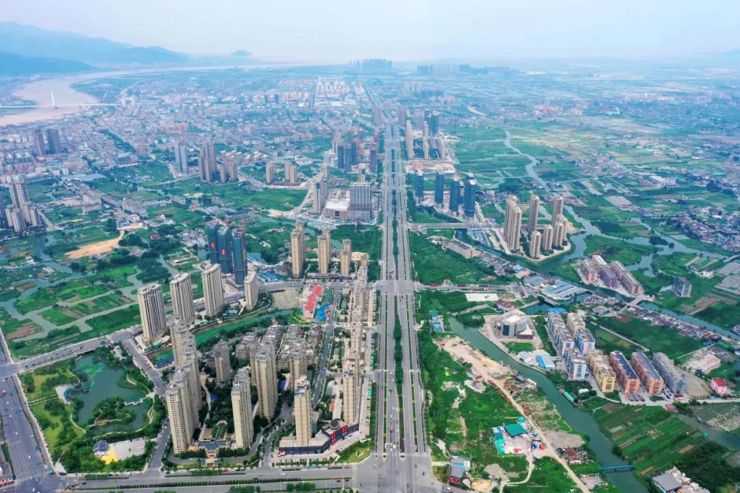 龙港世纪新城航拍