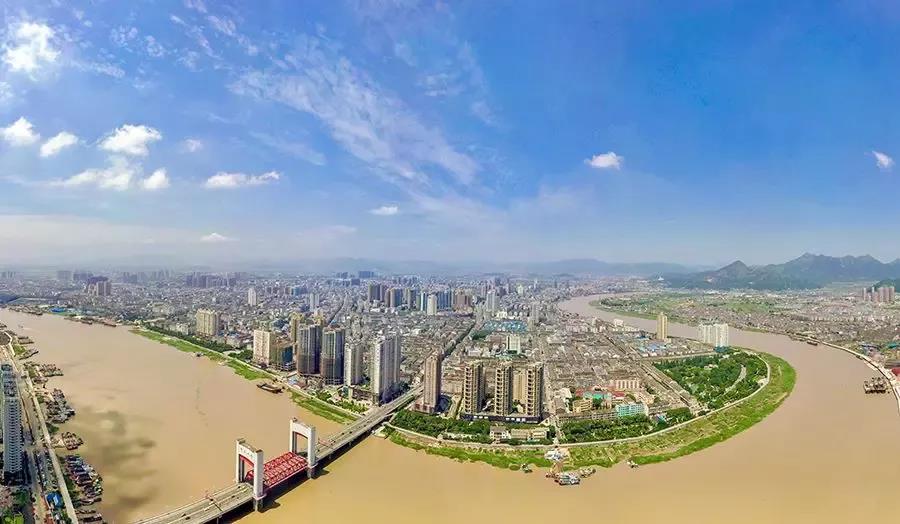 龙港全景图 池长峰 摄