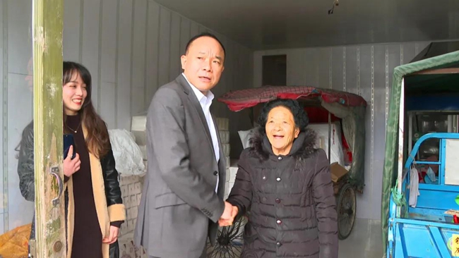 市领导陈为来、严立、朱诗力