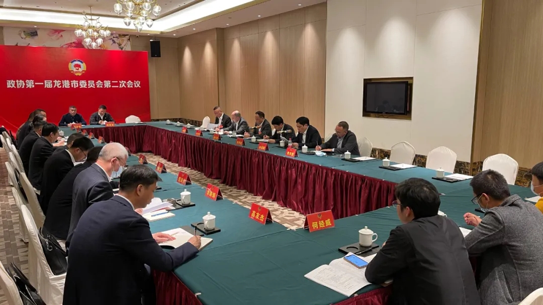龙港市政协一届二次会议召开各组召集人会议