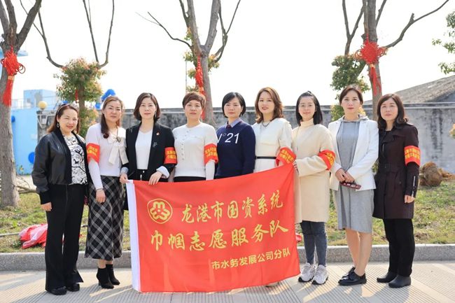 学党史，强信念 龙港市水务公司党总支开展植树活动