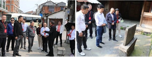 龙港市政协文史组到云岩调研文史遗迹