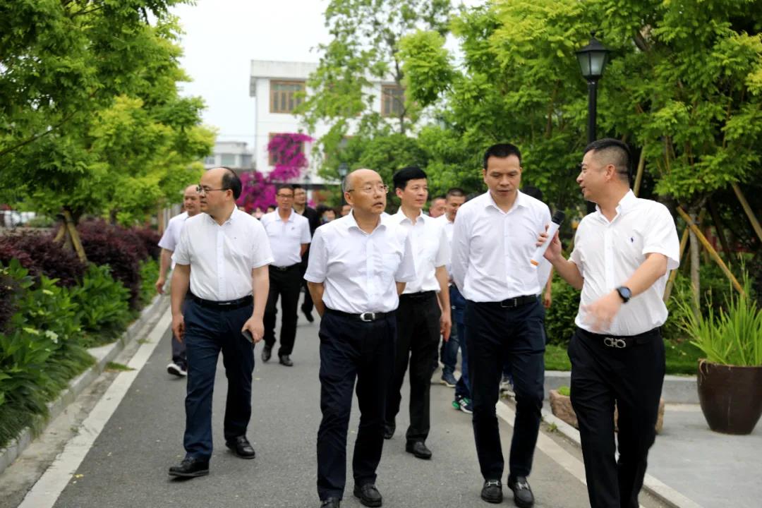 省政协副主席周国辉来龙港调研美丽大花园建设 省政协副主席周国辉来龙港调研美丽大花园建设
