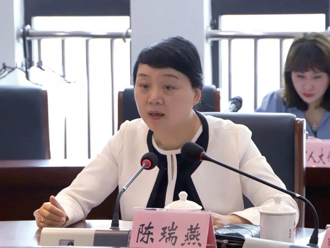 龙港市人大常委会副主任陈瑞燕