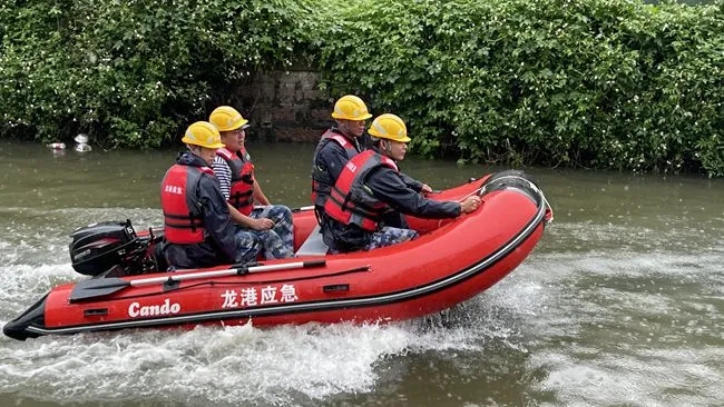 龙港市开展2021年度救灾物资综合应急演练