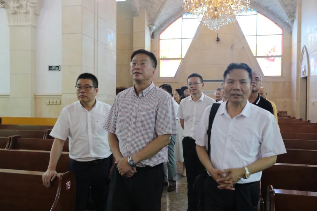 温州市政协来我市开展宗教界代表人士队伍建设和宗教中国化课题调研