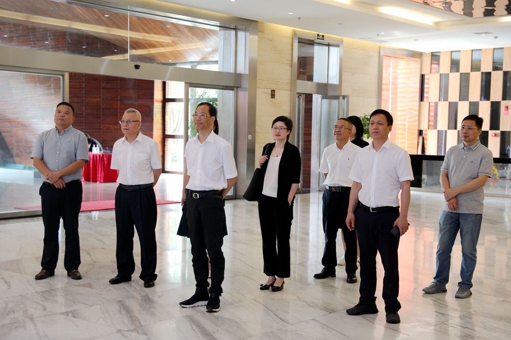 温州市政协副主席陈胜峰一行来龙港开展“打造高质量发展建设共同富裕示范区市域样板”重点课题调研