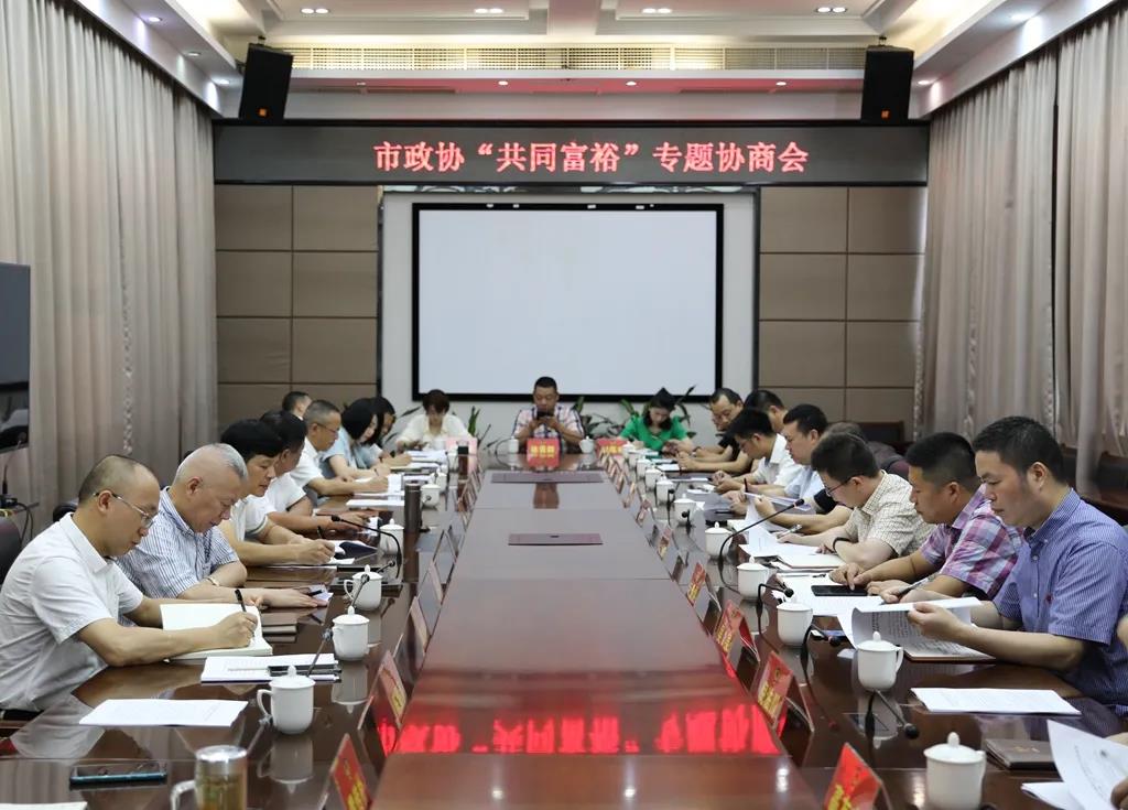 龙港市政协专题协商会 征求建设共同富裕示范区县域样板意见建议