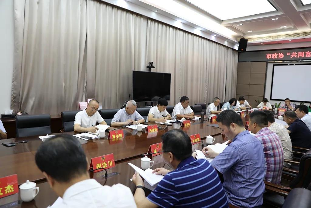 龙港市政协专题协商会 征求建设共同富裕示范区县域样板意见建议