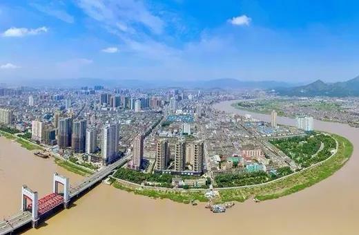 龙港全景图