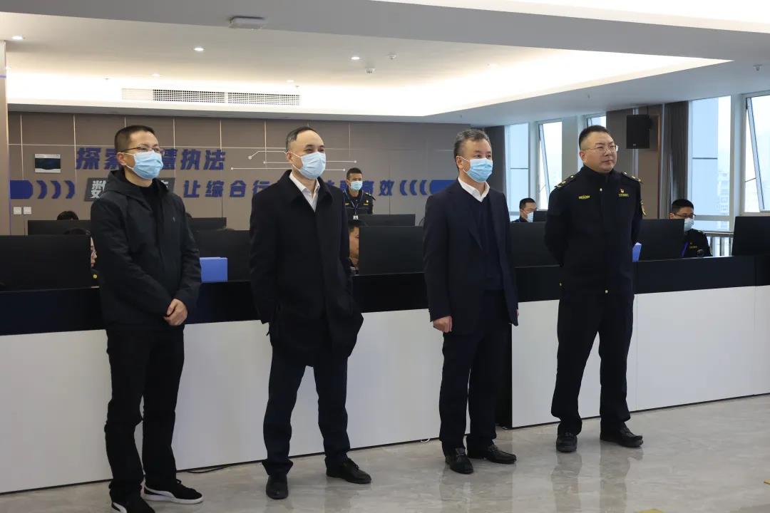 温州市领导来龙调研执法改革工作 温州市领导来龙调研执法改革工作