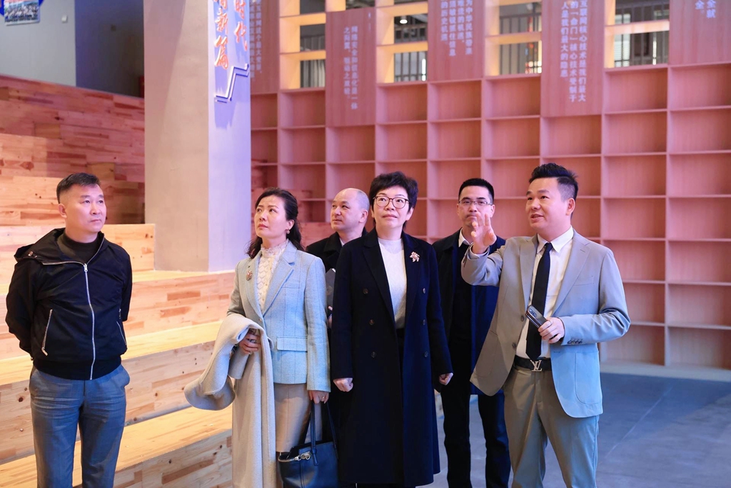 龙港市政协到新联会、网联会调研工作