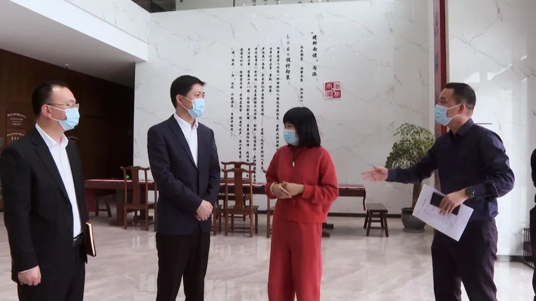 林海涵赴企业调研：坚定信心抓主业 振兴工业强龙港