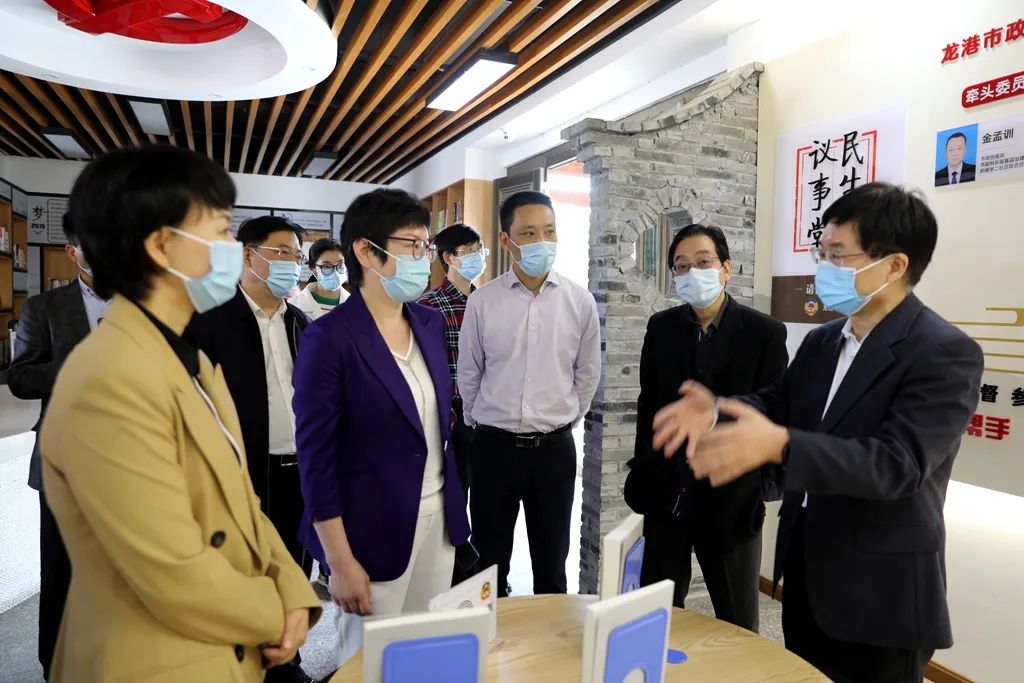 省政协副主席郑继伟来龙港调研