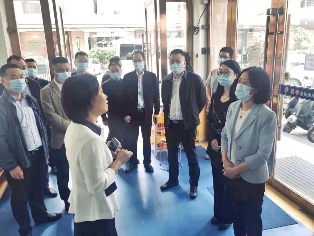 章月影来龙港调研民政工作 开展助残日慰问活动