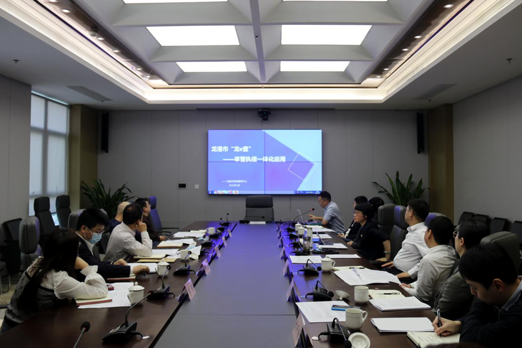 温州市政务服务局干建华副局长来龙港开展改革调研工作