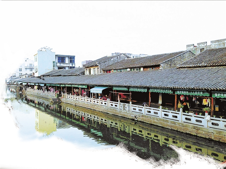 十里白沙街刘店段  杨道敏/摄  