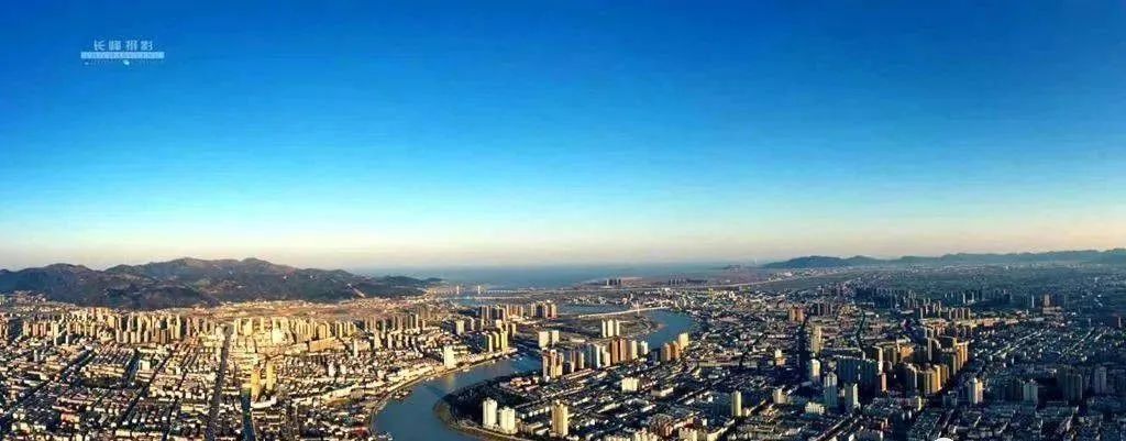 龙港市全景图摄影：池长峰