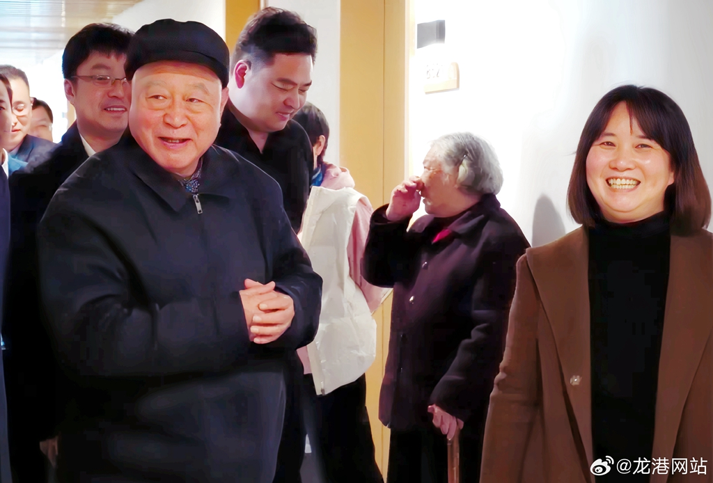 82岁镇委书记吴金印 来龙港调研参观康养产业