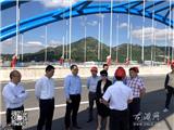 县人大副主任冯兴钱来龙港视察重点工程建设情况