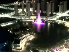 看龙港 | 月湖公园喷泉！水幕、激光、音乐...美炸夜空！