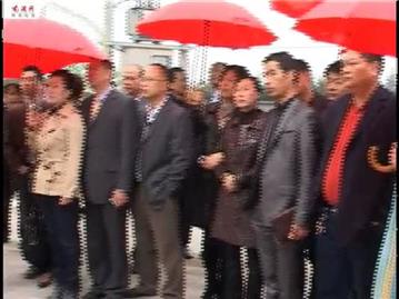 “比学帮”走进龙港 对工程进展现场点评