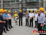 县政协来龙港视察重点项目建设情况