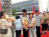 逐梦高三启新程——华附龙港科技高中隆重举行2027届高三升楼仪式
