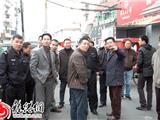 汤宝林调研“文明片区创建”工作