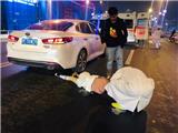 独家：瓯南大桥发生一起交通事故 一女子被撞“飞”10米