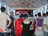 我镇举行“与奥运同行、大地热转印杯”太极拳比赛