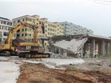 龙港镇李家垟村一幢违章建筑被依法拆除