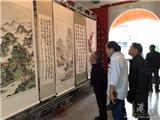 龙港镇举行首届老干部书画会员作品展览会
