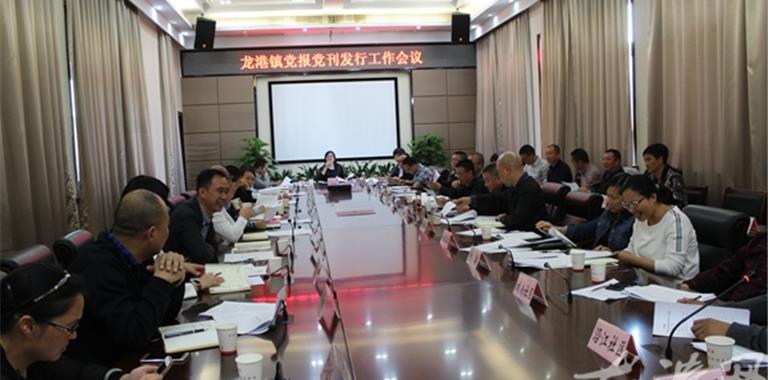 龙港镇召开党报党刊发行工作会