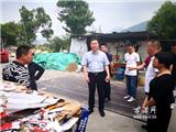 朱文胜督查沿江社区“垃圾革命” 全力推进末位村整治