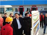 市委常委、鹿城区委书记余梅生视察沿江防洪堤鹿城段工程建设