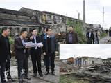 省民政厅领导来苍调研“菲特”台风灾后救助评估和恢复重建工作  
